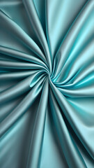 Wall Mural - abstract background silk satin blue generative IA