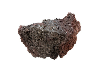 Poster - Natural rough stone isolated element