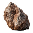 rock isolated on transparent background cutout