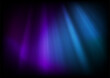 Blue and violet smooth stripes abstract flowing background. Liquid gradients vector design
