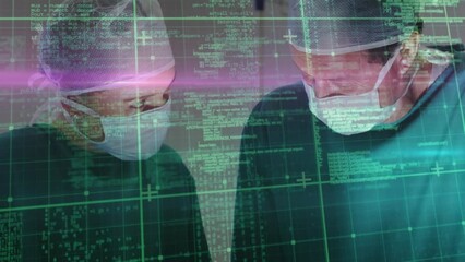 Poster - Animation of data processing over diverse surgeons