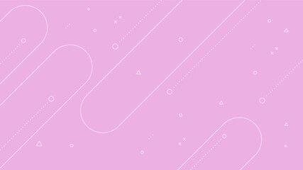 Wall Mural - Modern Abstract Background with Diagonal Lines Retro Memphis and Light Purple Color