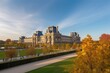 Louvre Museum and Jardin des Tuileries Garden, AI generated