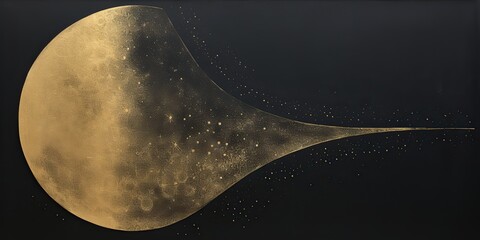 Wall Mural - AI Generated. AI Generative. Minimal solar system planets poster. Galaxy space universe future adventure travel decoration background view