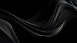 © waranyu - abstract smooth black background, closeup texture of black color