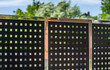 A Modern Take on Perforated Metal Fencing
