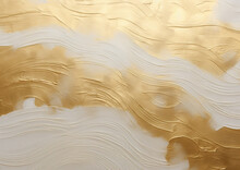 レトロな金色と白色の高級感のある和風模様背景アート