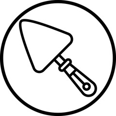 Poster - Vector Design Trowel Icon Style