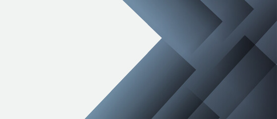Abstract banner design with blue geometric background. Blue banner background. Vector abstract graphic design banner pattern background template. eps 10