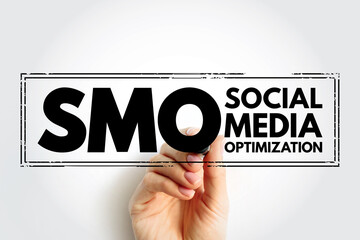 Aufkleber - smo social media optimization - use of a number of outlets and communities to generate publicity to 