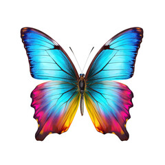 Aufkleber - Color butterfly