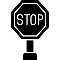 Poster - Stop Icon