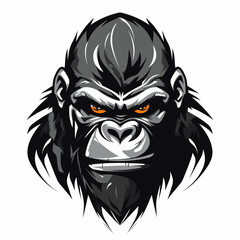 Wall Mural - Esport vector logo gorilla, gorilla icon, gorilla head, vector