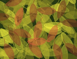 Wall Mural - Background leaf abstract