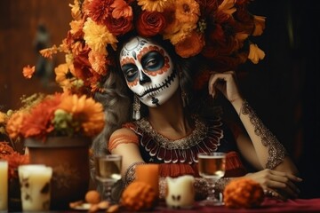 woman day of the dead