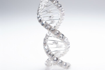 Wall Mural - DNA Helix Abstract Background