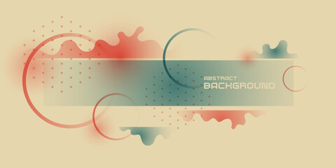 Poster - Abstract background with simple elements. An image with a composition of geometric elements and shapes.