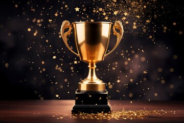 Wall Mural - champion award gold cup