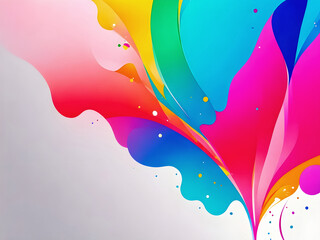 Abstracts artistic rainbow coloured background design, backdrop, wallpaper 