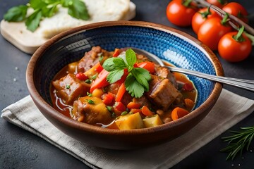 stew with vegetables