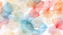 Soft And Dreamy Watercolor Seamless Pattern Flowers