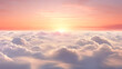 神秘的な雲海の風景　Generative AI