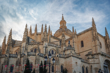 Sticker - Segovia Cathedral - Segovia, Spain