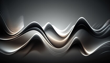 abstract and modern wavy flowing motion wallpaper design generative ai