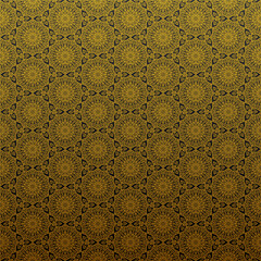 Wall Mural - Background with decorative traditional floral ornament