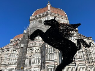 Wall Mural - Beautiful cathedral in Florence, Italy