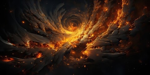 Wall Mural - AI Generated. AI Generative. Modern minimal solar system galaxy space decoration abstract background poster close future cyber space