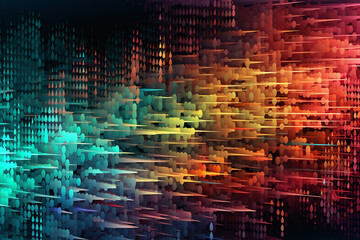 Abstract data background