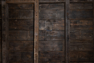 Dark rustic wooden texture