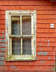 Canvas Print - Old House on Creek Street in Ketchikan