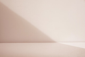 Poster - Minimalist empty room display with shadow