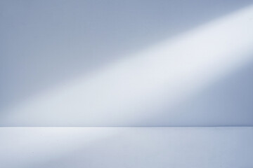 Poster - Minimalist room with spot light background