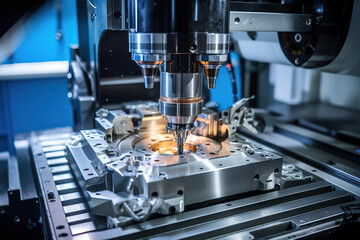 CNC machining of precision aerospace components