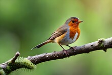 Robin On A Branch