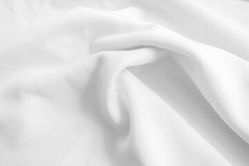 Cloth background. White fabric texture