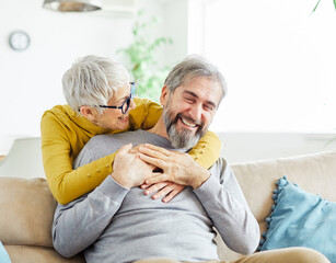 senior portrait woman man couple happy retirement smiling love elderly lifestyle old together active