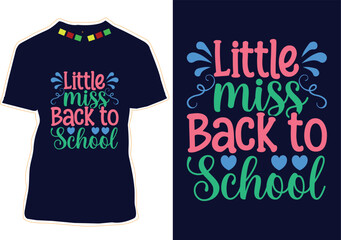 Poster - Back To School T-shirt Design