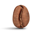espresso or coffee bean isolated on transparent background copy space