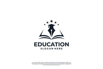 University college school logo design.