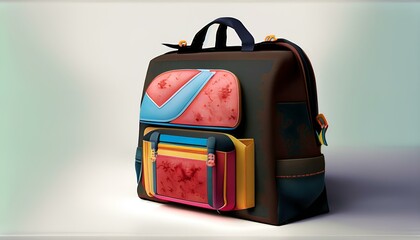 School bag , Ai generated 