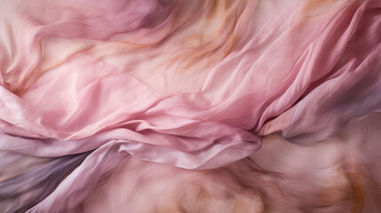 Texture fabric pink color for background. Soft pink chiffon
