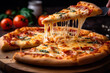 © LifeGen - freshly baked pizza, generative ai