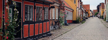 Traditionelle Häuser In Ærøskøbing , Ærø, Dänemark