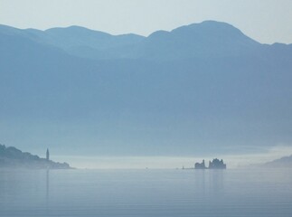 Canvas Print - kotor bay montenegro