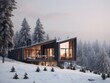 © Joseph Maniquet - Die Schönheit der Kälte: Das moderne Haus in der winterlichen Natur