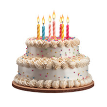 Birthday Cake Candles Free Stock Photo - Public Domain Pictures